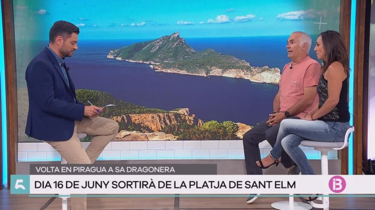 La 31ª Vuelta en Piragua a la Dragonera, destacada en el programa "Cinc dies" de IB3