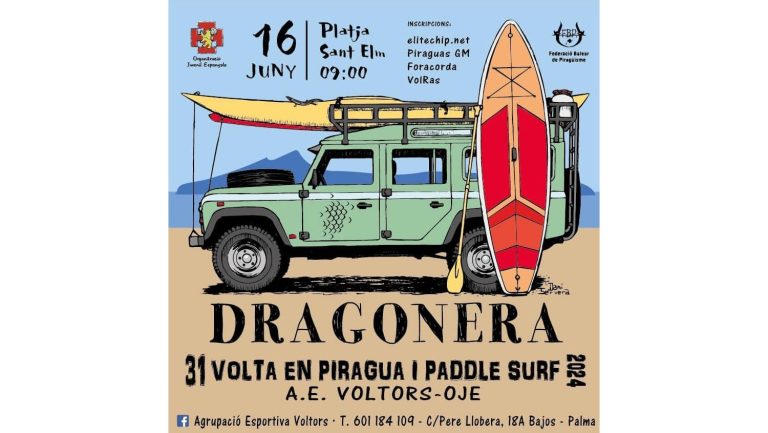 La OJE de Voltors organiza la 31ª Vuelta en Piragua a la Dragonera
