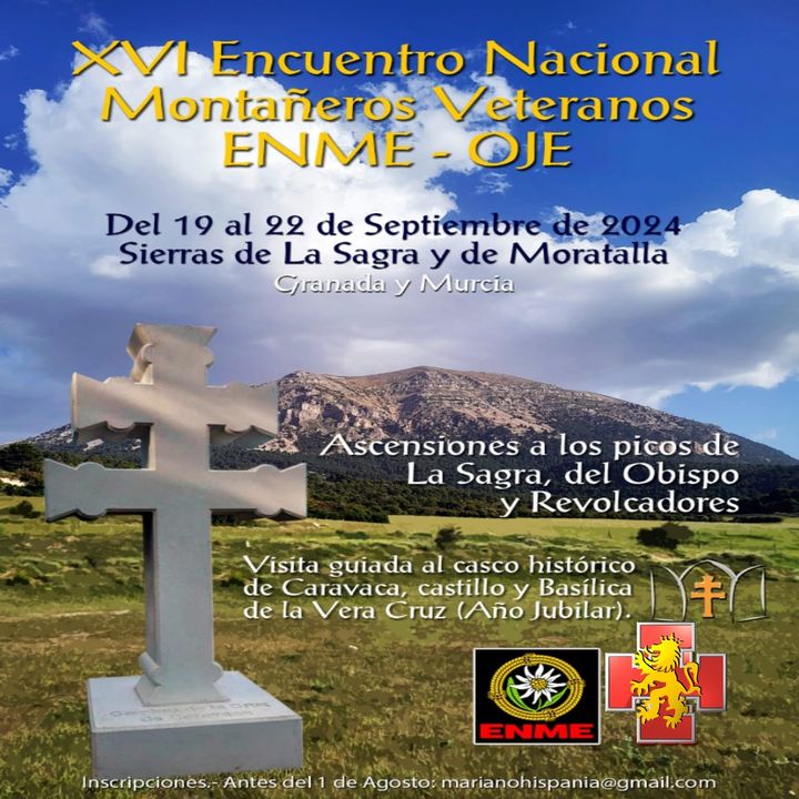 XVI Encuentro nacional montañeros veteranos ENME - OJE