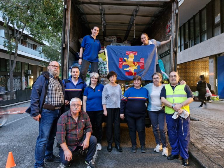 OJE Barcelona se moviliza para ayudar a Valencia
