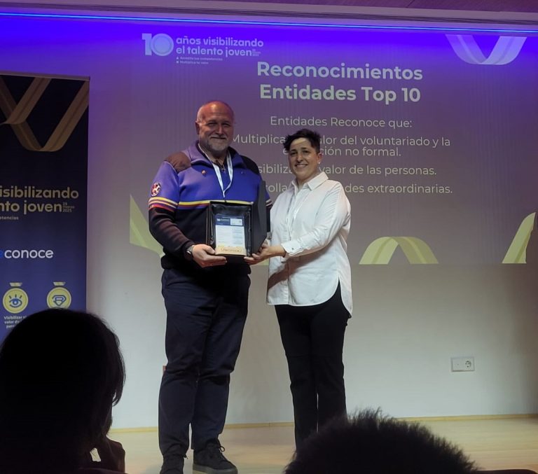 La OJE, reconocida por su compromiso con el voluntariado y la formación de jóvenes